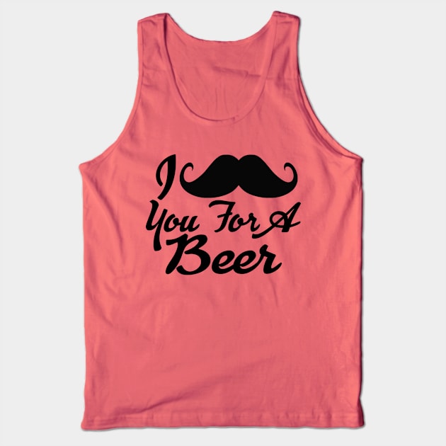 Mustache you Tank Top by RightBrainIndustries